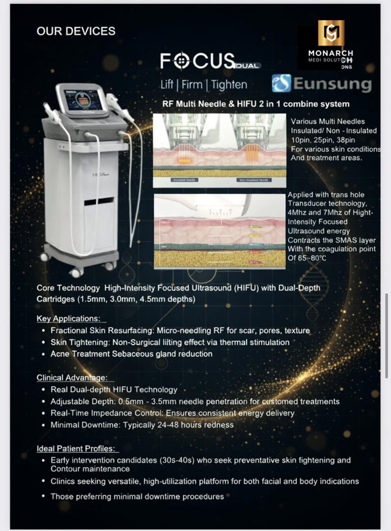 FOCUS DUAL RF & HIFU by Eunsung — Lift | Firm | Tighten