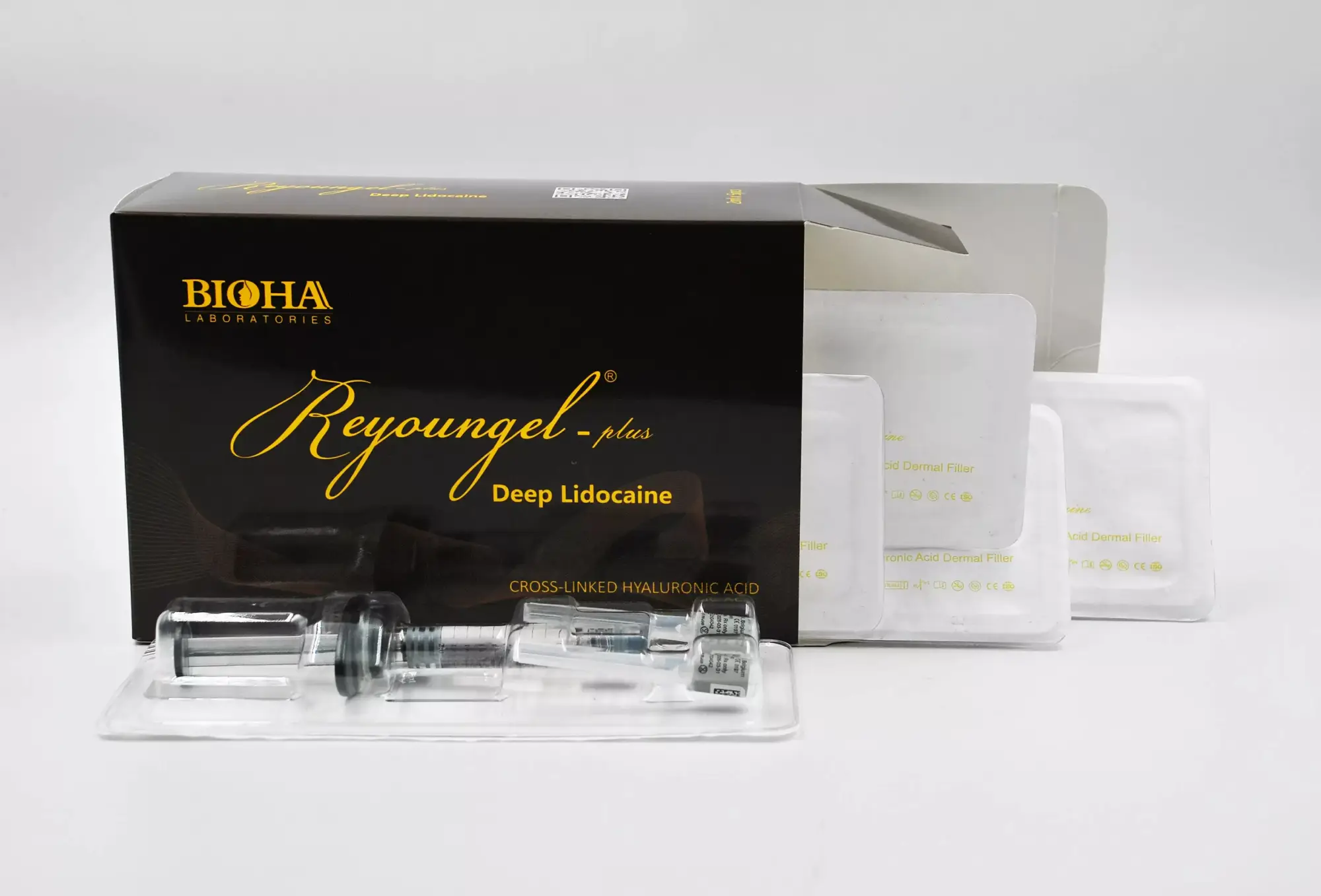Reyoungel® Cross-Linked HA Filler Range by Reyoungel® / Bioha Laboratories — Professional Hyaluronic Acid Dermal Filler Range